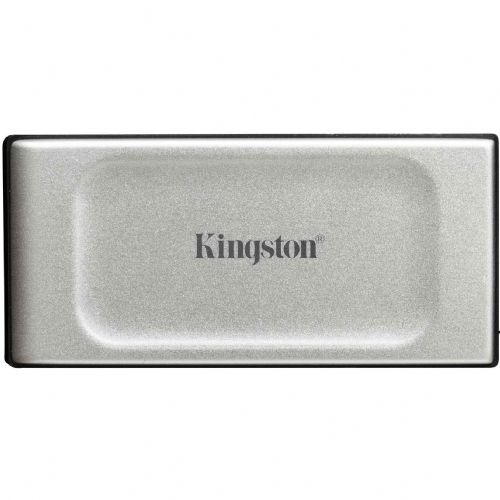 Zunanji SSD disk Kingston XS2000, 2 TB, USB 3.2 Gen2, siv