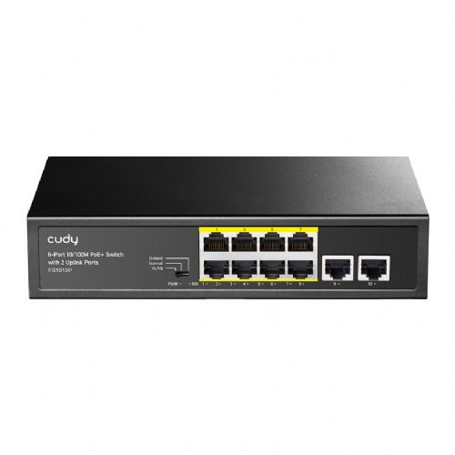 Stikalo 8P Cudy FS1010P PoE+