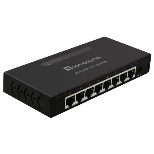 Stikalo 8P LevelOne GEU-0822