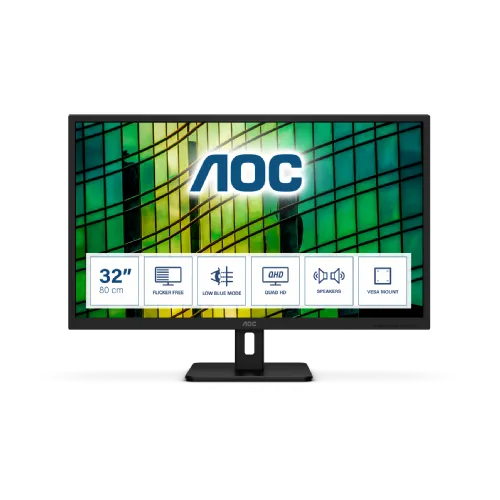 Monitor AOC Q32E2N, 31,5, IPS, QHD