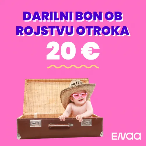 Darilni bon za Rojstvo otroka 20,00 €