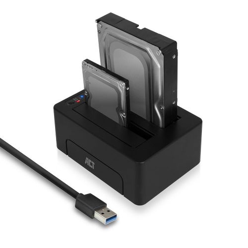 HDD/SSD priklopna postaja ACT AC1504 USB 3.2 Gen1 2,5"/ 3,5" SATA
