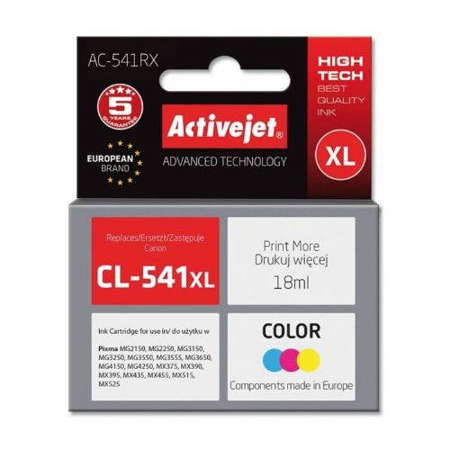 ActiveJet barvno črnilo Canon CL-541XL