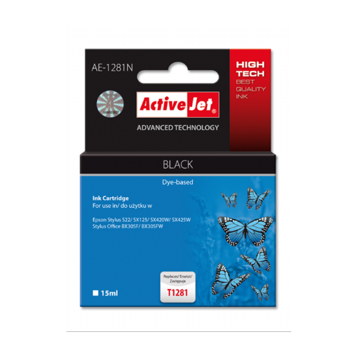 ActiveJet črno črnilo Epson T1281