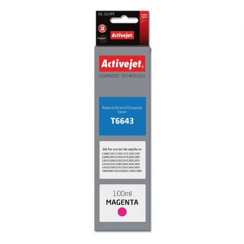 Activejet  magenta črnilo T6643, 100ml