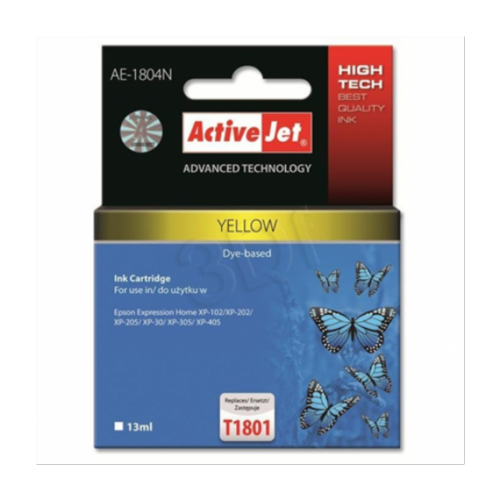 ActiveJet rumeno črnilo Epson T1804