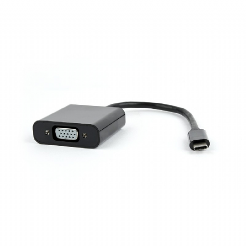 Adapter USB-C na VGA, črn, blister
