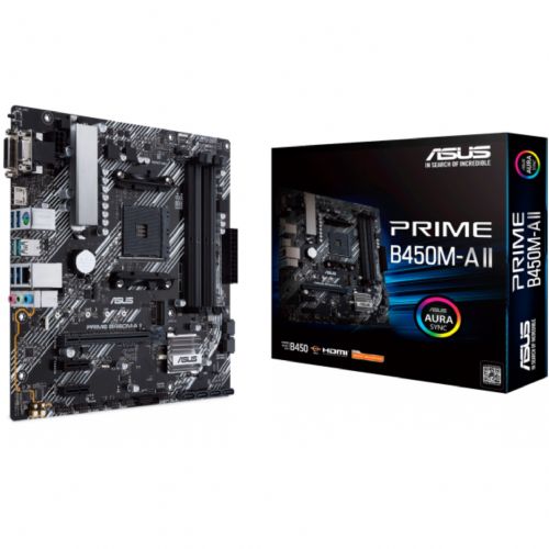 Osnovna plošča AM4 ASUS PRIME B450M-A II