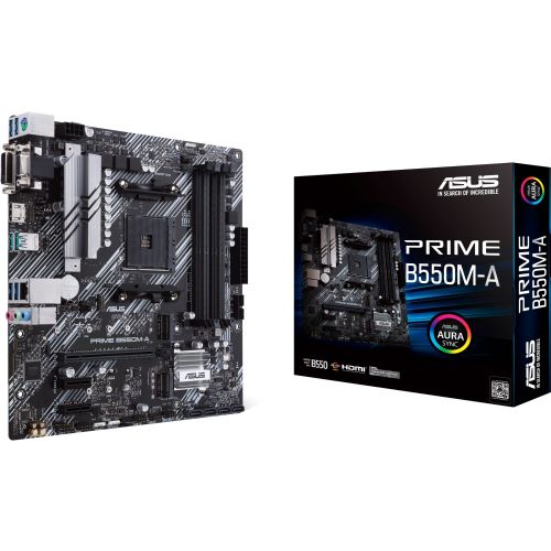 Osnovna plošča ASUS PRIME B550M-A, mATX, AM4, AMD