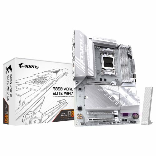 Osnovna plošča AM5 Gigabyte B850 A ELITE WF7 ICE