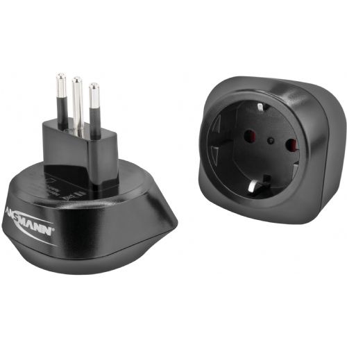 Ansmann 1250-0035 potovalni adapter  EU to IT