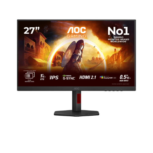 Monitor AOC U27G4R 68,58 cm (27")  IPS UHD 160Hz/320Hz 1ms HDR400 G-Sync