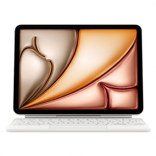 Tipkovnica Apple Magic Keyboard za iPad Air11 M3 (bela) 7. gen