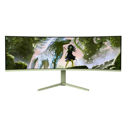 Monitor Arozzi TFT Nova 49" VA 165Hz ukrivljen, HDR, DQHD, zelena