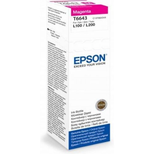 Magenta črnilo Epson T6643 za L1xx/2xx/382 70ml