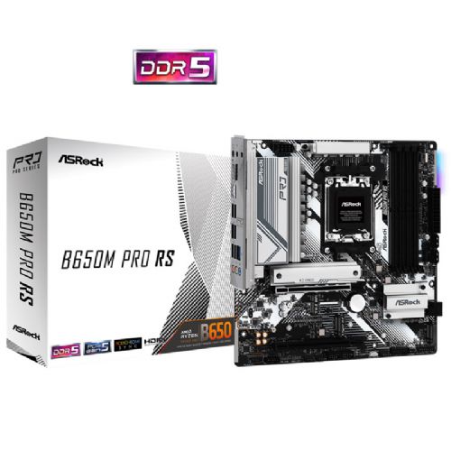Osnovna plošča ASROCK B650M PRO RS AM5 4xDDR5 mATX