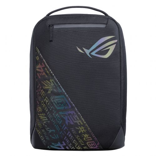 Nahrbtnik za prenosnike Asus BP1501G ROG 17", vodoodbojen poliester, sprednji žep, ročaj za nošenje, črna/siva