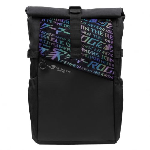 Nahrbtnik za prenosnik Asus BP4701 ROG, 17", vodoodbojen, črn, poliester