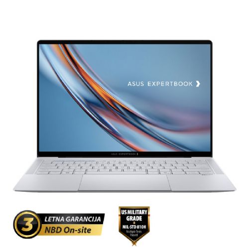 Prenosni računalnik Asus ExpertBook Ultra B9 OLED 14" WQXGA+ Core Ultra 7 32GB 1TB 0,99kg Win11 Pro + ovitek in LAN adapter