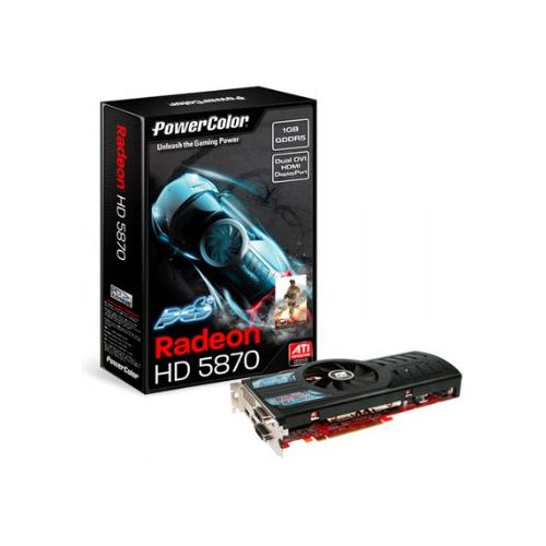 ATI Powercolor HD5870, 1024MB DDR5, 2xDVI/DP/HDMI