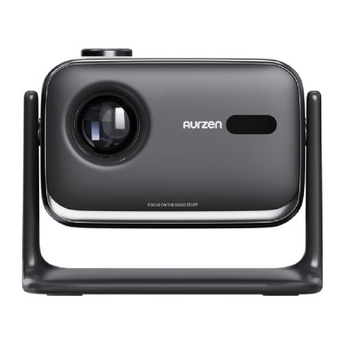 Projektor Aurzen Boom Mini Full HD, 500 ANSI lumnov, Google TV, avtomatska korekcija slike, Bluetooth
