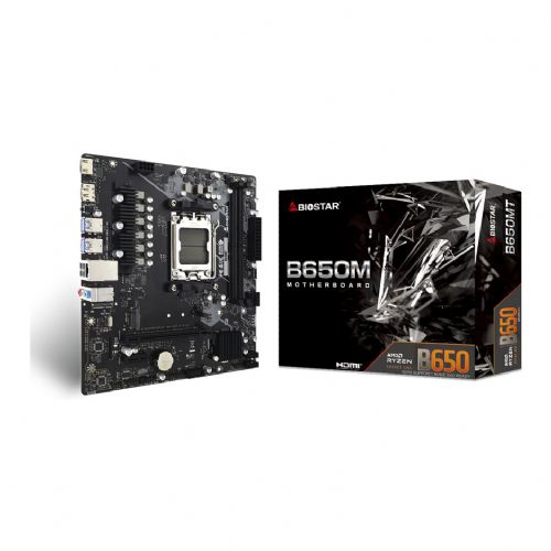 Osnovna plošča Biostar B650MT (B650.AM5.mATX.DDR5)