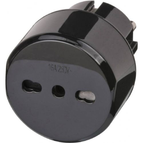 Brennenstuhl potovalni vtič/potovalni adapter črne barve Brennenstuhl 1508590 potovalni adapter
