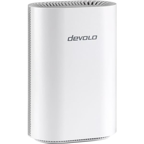 Brezžični usmerjevalnik Devolo BE6500 Wi-Fi 7, tri frekvenčna območja, hitrost do 5765 Mbit/s, WPA3, 2,5G LAN/WAN, bel
