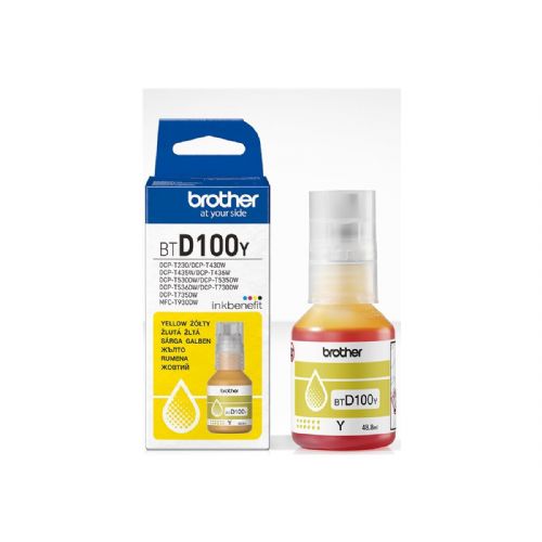 Črnilo BROTHER BTD100Y INK BOTTLE - CEE/GEN