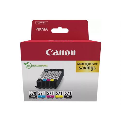 CANON PGI-570/CLI-571 črnilne kartuše (PGBK, C, M, Y, BK)