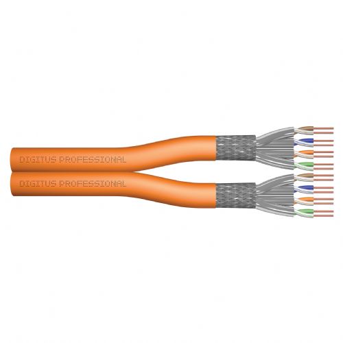 Podatkovni kabel CAT 7 S/FTP - kabel za razdaljo, 500 m, dupleks, B2ca-s1a,d0,a1