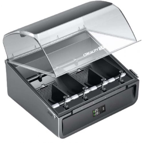 Več-materialni sistem za 3D tiskanje Creality CFS, do 16 filamentov, 4 reže na enoto, RFID prepoznavanje, sušenje filamentov