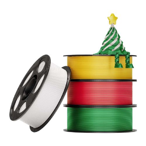 Božični komplet PLA Anycubic filamentov (4 kosi).