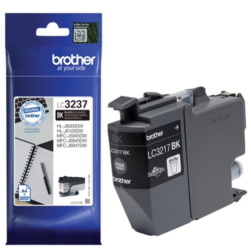 Črnilo Brother LC-3237BK, črna