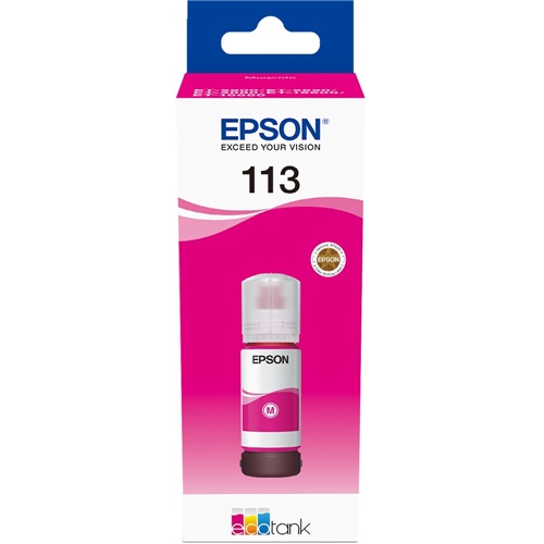Črnilo Epson 113 EcoTank (C13T06B340), magenta