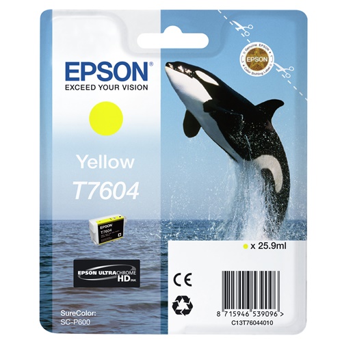 Črnilo Epson C13T76044010, rumena