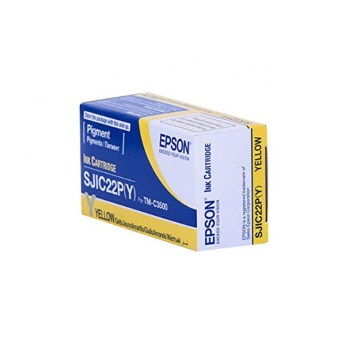 Črnilo Epson SJIC22P(Y), rumena
