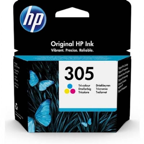 Barvno črnilo HP 305 za DeskJet 2300/2700/2720/2730/4100/4134 (3YM60AE)