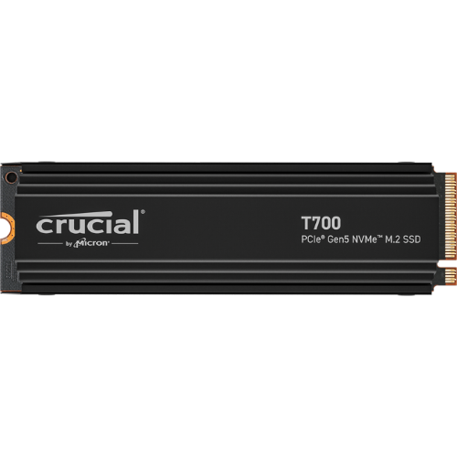 Crucial T700 4TB PCIe Gen5 NVMe M.2 SSD s hlajenjem