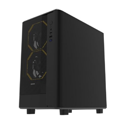 Darkflash DB330M mrežasto ohišje za računalnik (črno)