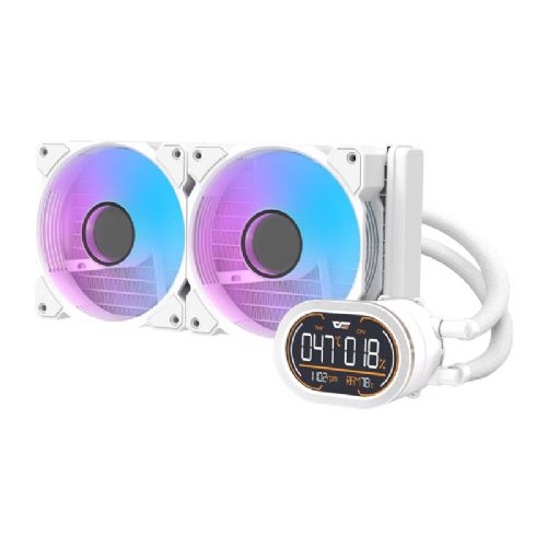 Hladilnik za procesor Darkflash DH240D v2 (bel)