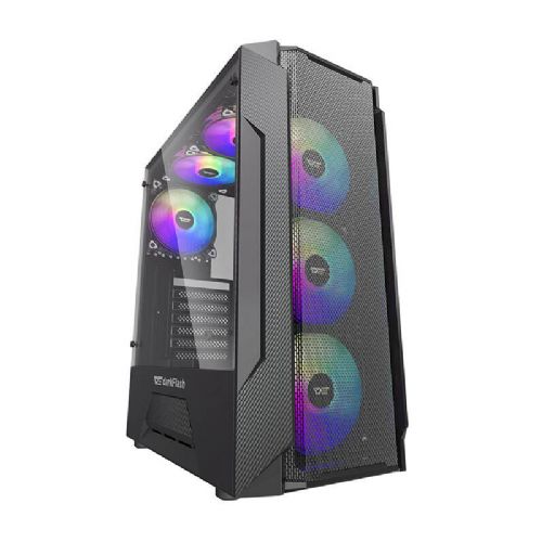 Računalniško ohišje Darkflash LEO (črno)