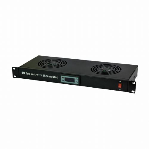 DATECH hladilna enota 1U s termostatom 980113078