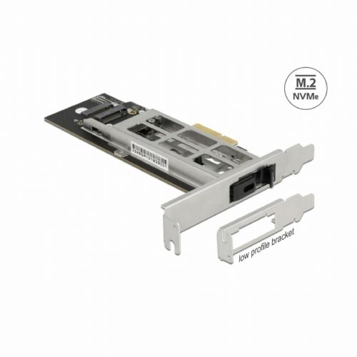 Delock kartica PCIe izmenljivo ohišje x4 M.2 NVMe + Low Profile 47003