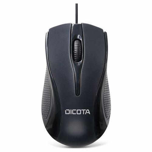 Žična miška Dicota črne barve