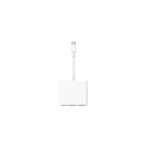 Digitalni AV multiport adapter Apple  MW5M3ZM/A, USB-C>USB-A+USB-C+HDMI vtičnnica, bela