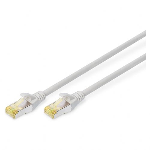 DIGITUS CAT 6A S/FTP patch kabel, 1,5 m, siv