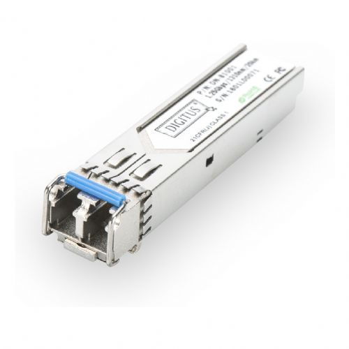 DIGITUS LWL adapter LC dupleks enomodni SFP modul 1,25 Gbps