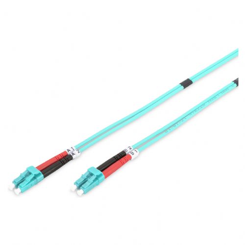 DIGITUS LWL patchkabel LC -> LC 2,00 m večmodni dupleksni OM3