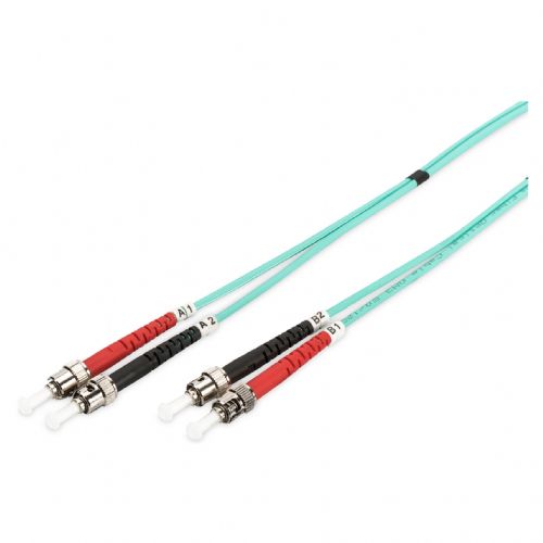 DIGITUS LWL patchkabel ST -> ST 3,00 m večmodni dupleksni OM3